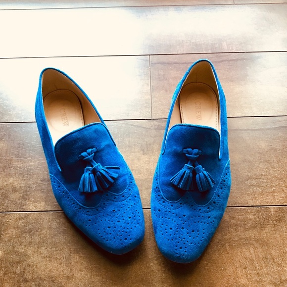 J. Crew Shoes Jcrew Suede Tassel Loafers Poshmark